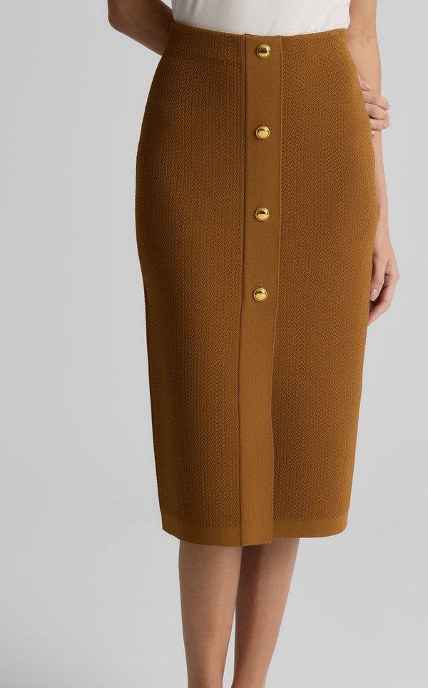 St. John Shiloh Skirt In Madison Knit CINA
