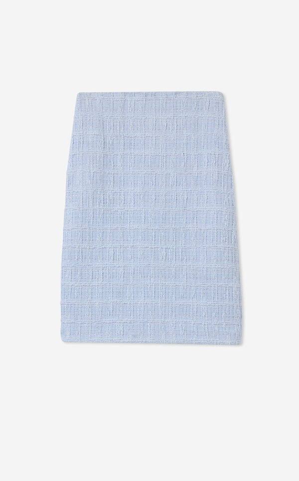 St. John Skyler Skirt In Foundry Tweed BULG