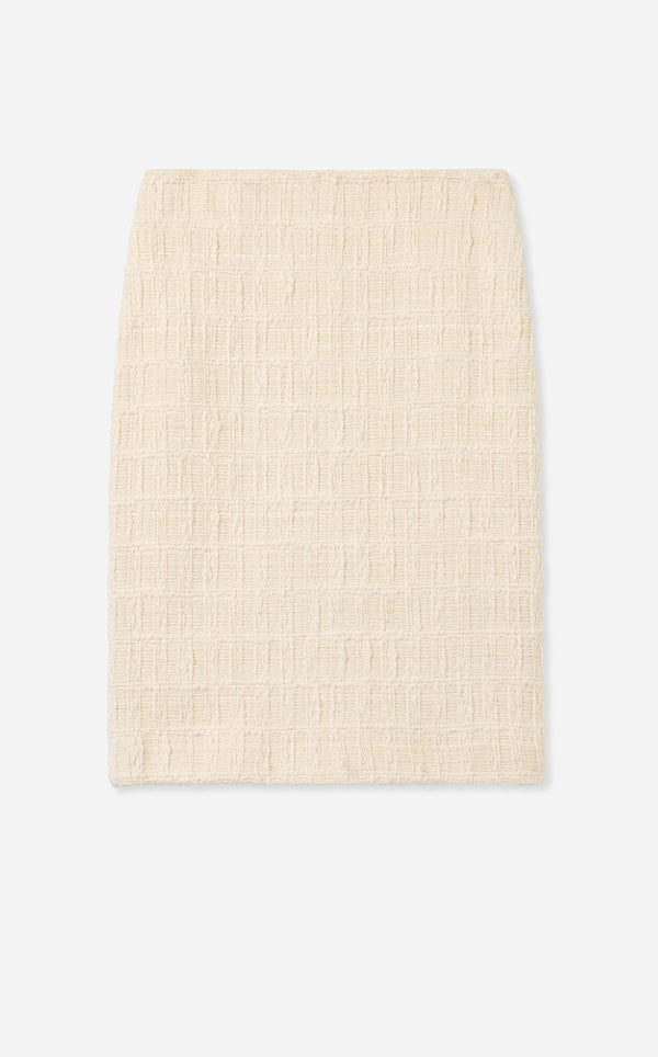 St. John Skyler Skirt In Foundry Tweed EC00