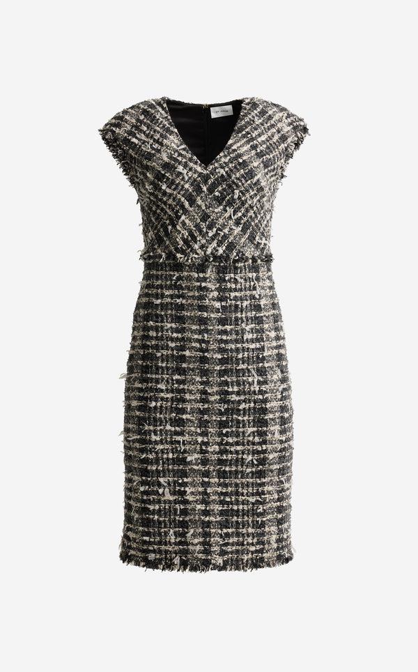 St. John Vivi Dress In Topanga Tweed MGMM