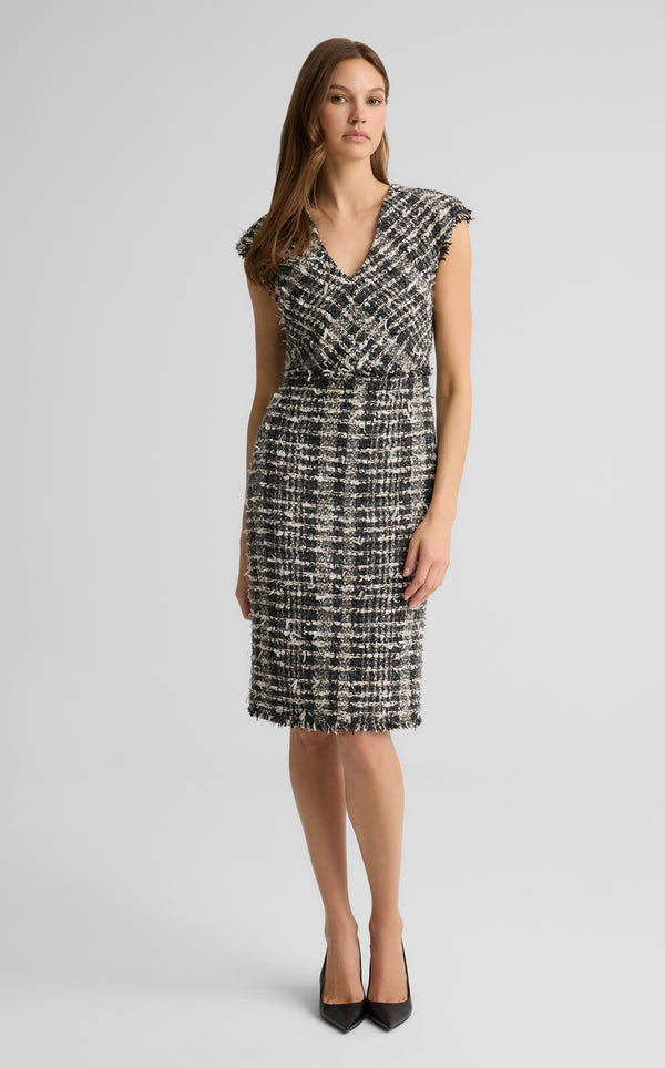 st. john Vivi Dress in Topanga Tweed MGMM