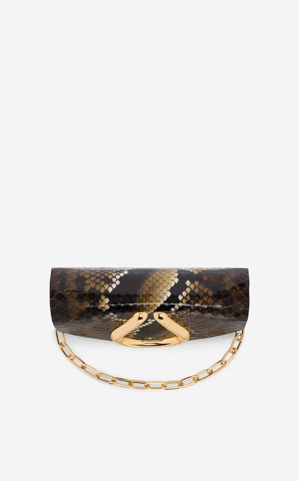 St. John Water Snake Mini Loop Handbag BNMU