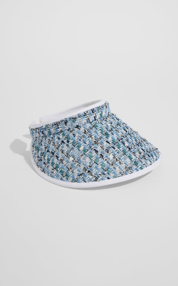 st. john St. John x Malbon Signature Tweed Claire Visor CEWT