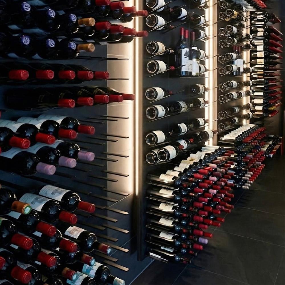 Stact Modern Wine Shelf System STACT Premier - BlackOut