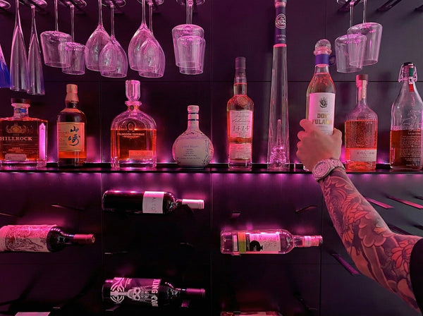 stact STACT Premier Stemware Rack – BlackOut Edition | Modern Wine Glass Storage