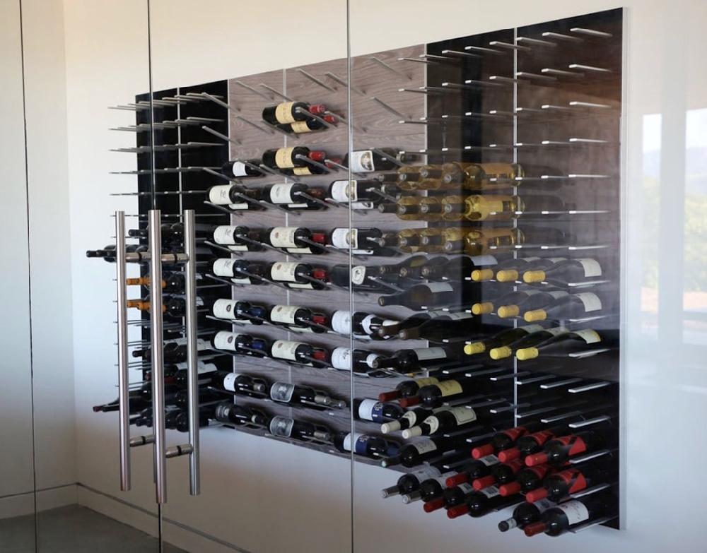 Stact Stylish Label-out Wine Racks STACT - Gray Oak