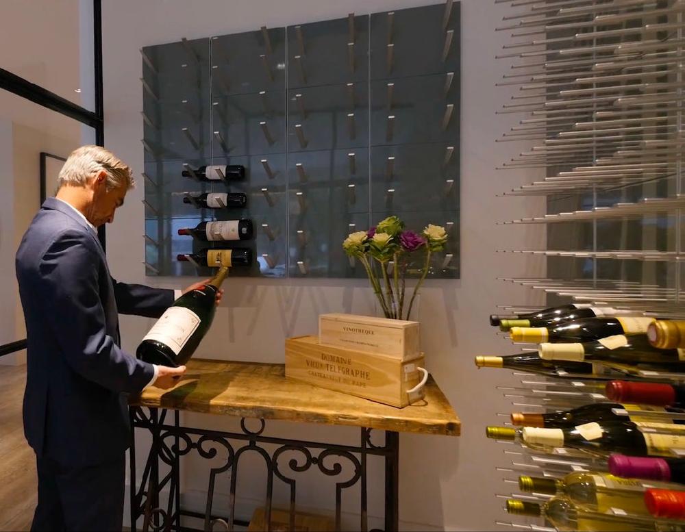 Stact Stylish Label-out Wine Racks STACT - Gunmetal Gray