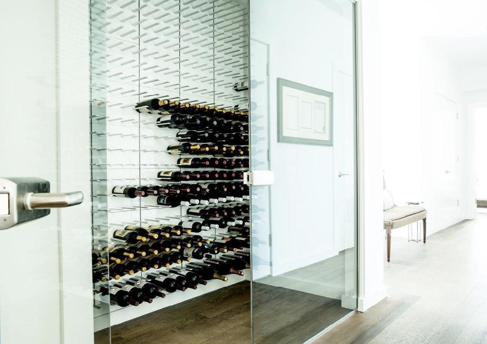 Stact Stylish Wall-mounted Wine Racks STACT - Gloss White