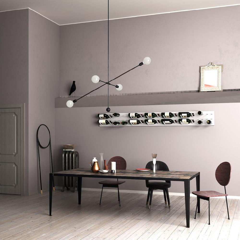 Stact Stylish Wall-mounted Wine Racks STACT - WhiteOut