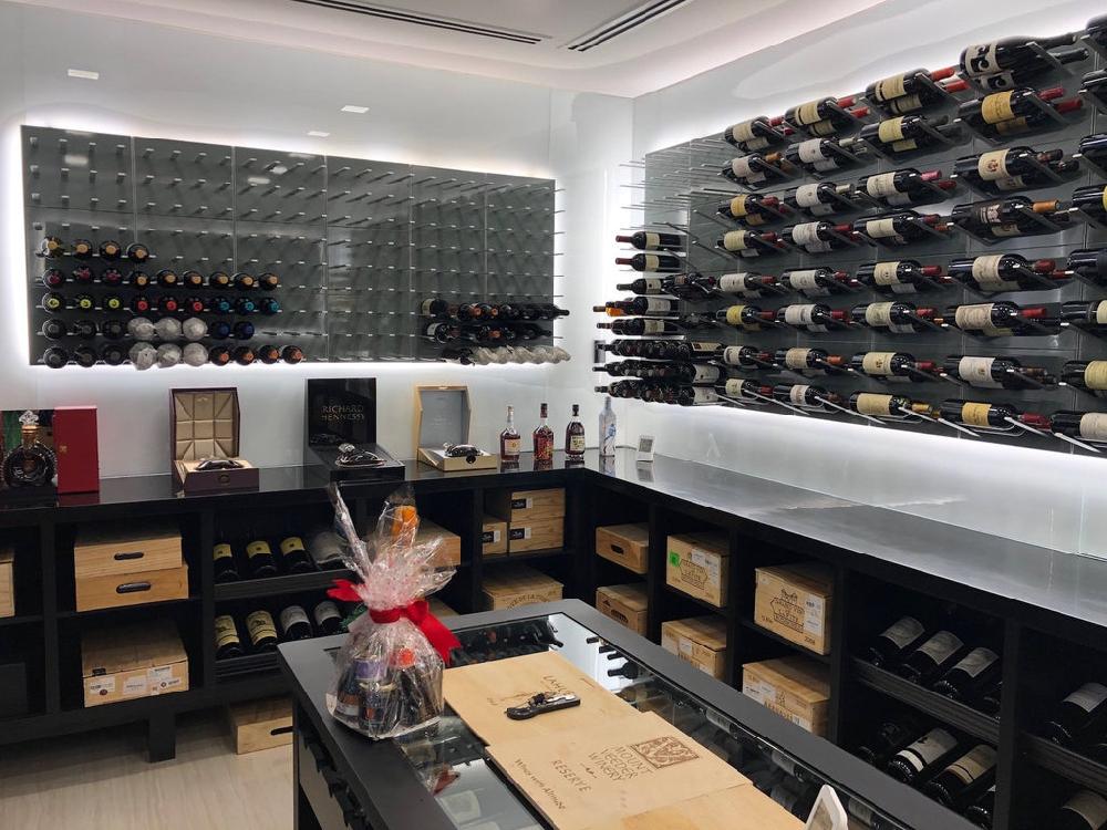 Stact Wall-mounted Wine Rack System - Gunmetal Gray | STACT