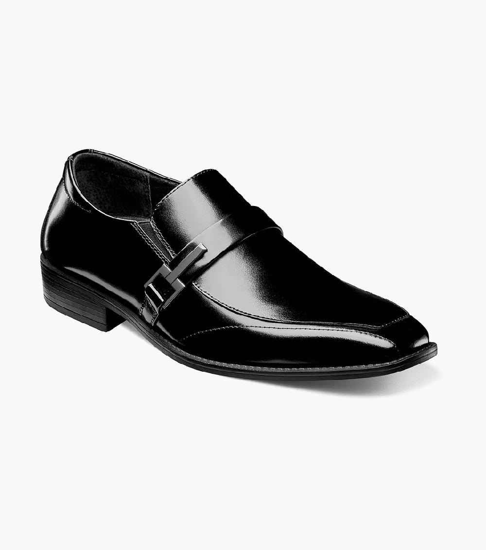 stacy adams Abram Moc Toe Bit Slip On Men’s Dress Shoes