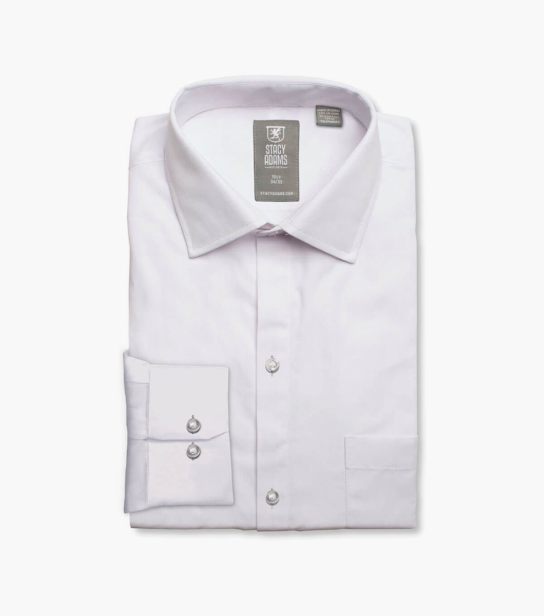 stacy adams Aliota Dress Shirt Point Collar Dress Shirts