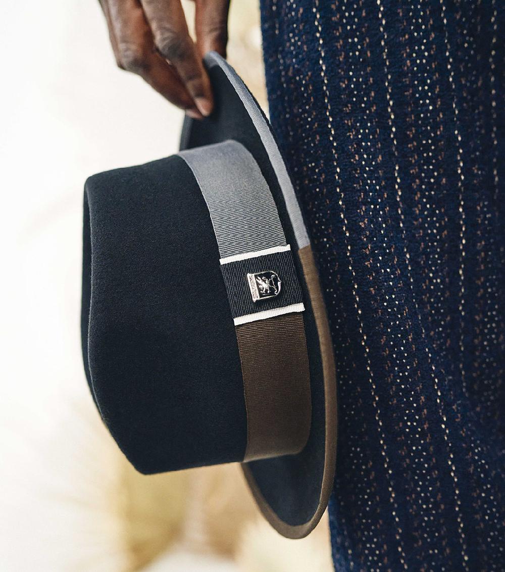 Stacy Adams Alpha Fedora Wool Felt Pinch Front Hat Men’s Hats