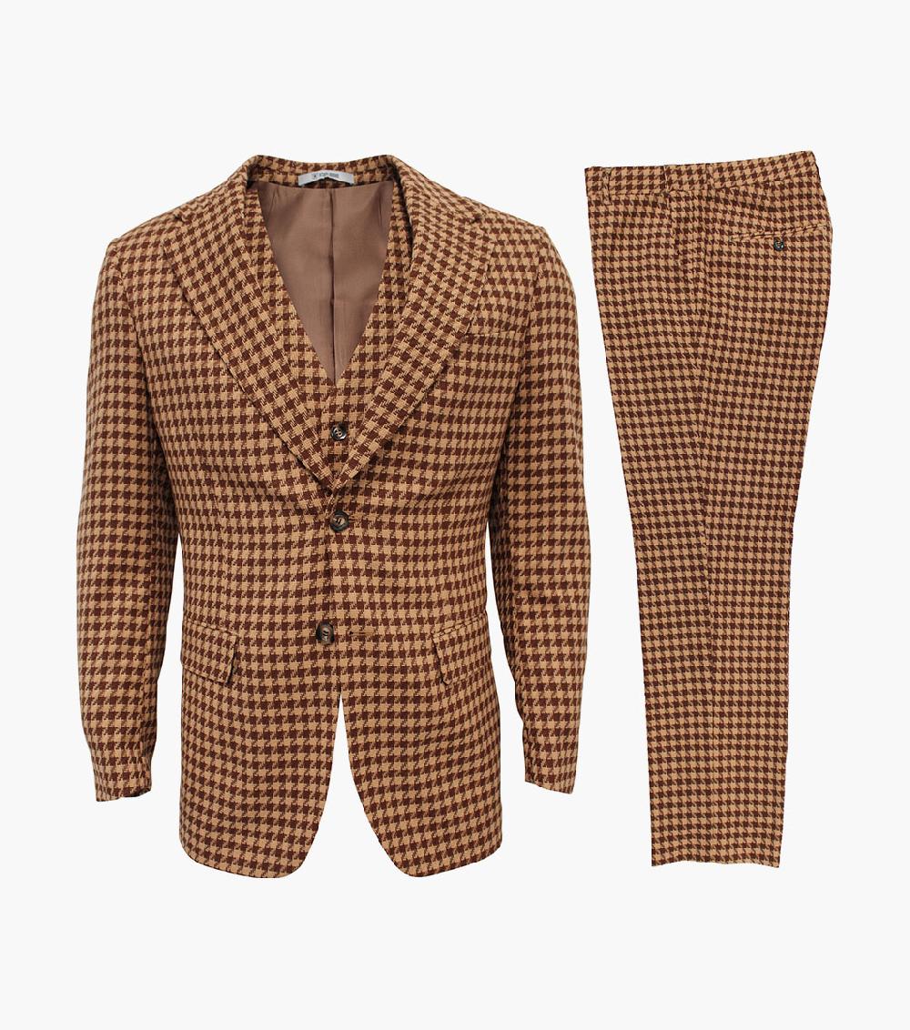 Stacy Adams Anquetil 3 Piece Vested Suit Men’s Suits