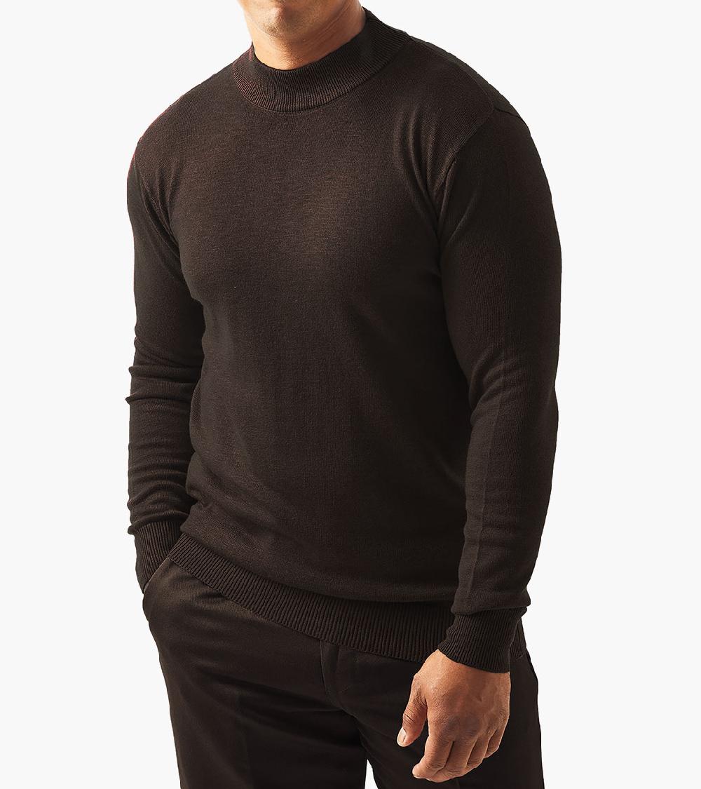 stacy adams Asher Mock Neck Sweater Men’s Casual Wear