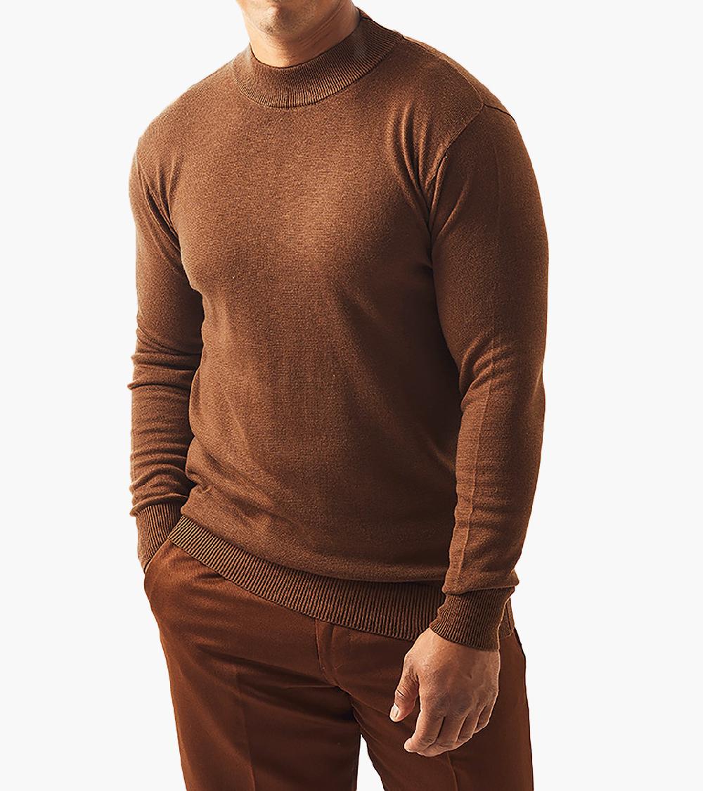 stacy adams Asher Mock Neck Sweater Men’s Casual Wear