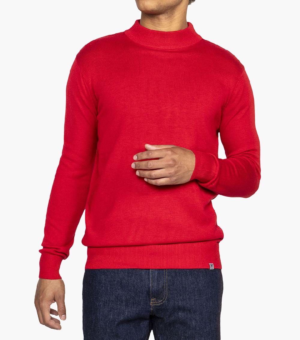 stacy adams Asher Mock Neck Sweater Men’s Casual Wear