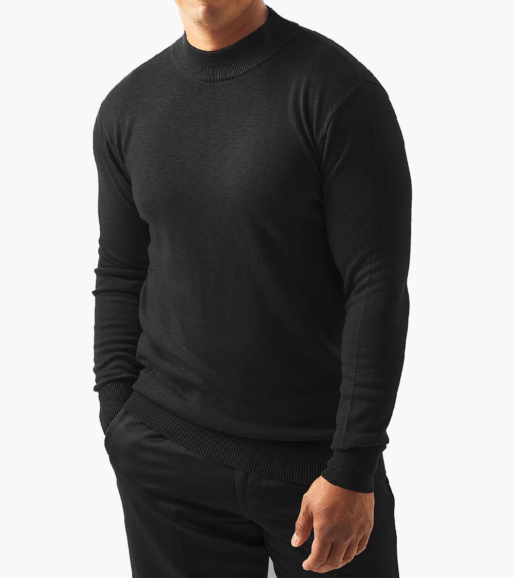 stacy adams Asher Mock Neck Sweater Men’s Casual Wear