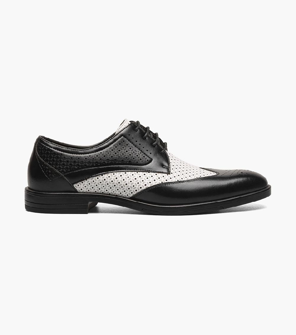 Stacy Adams Asher Wingtip Lace Up Men’s Dress Shoes