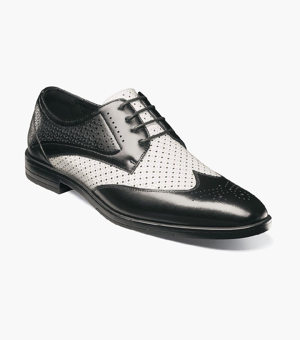 stacy adams Asher Wingtip Lace Up Men’s Dress Shoes