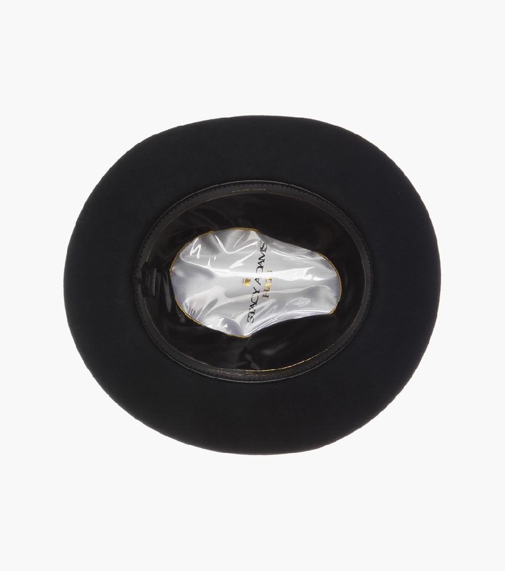 Stacy Adams August Fedora Wool Felt Pinch Front Hat Men’s Hats