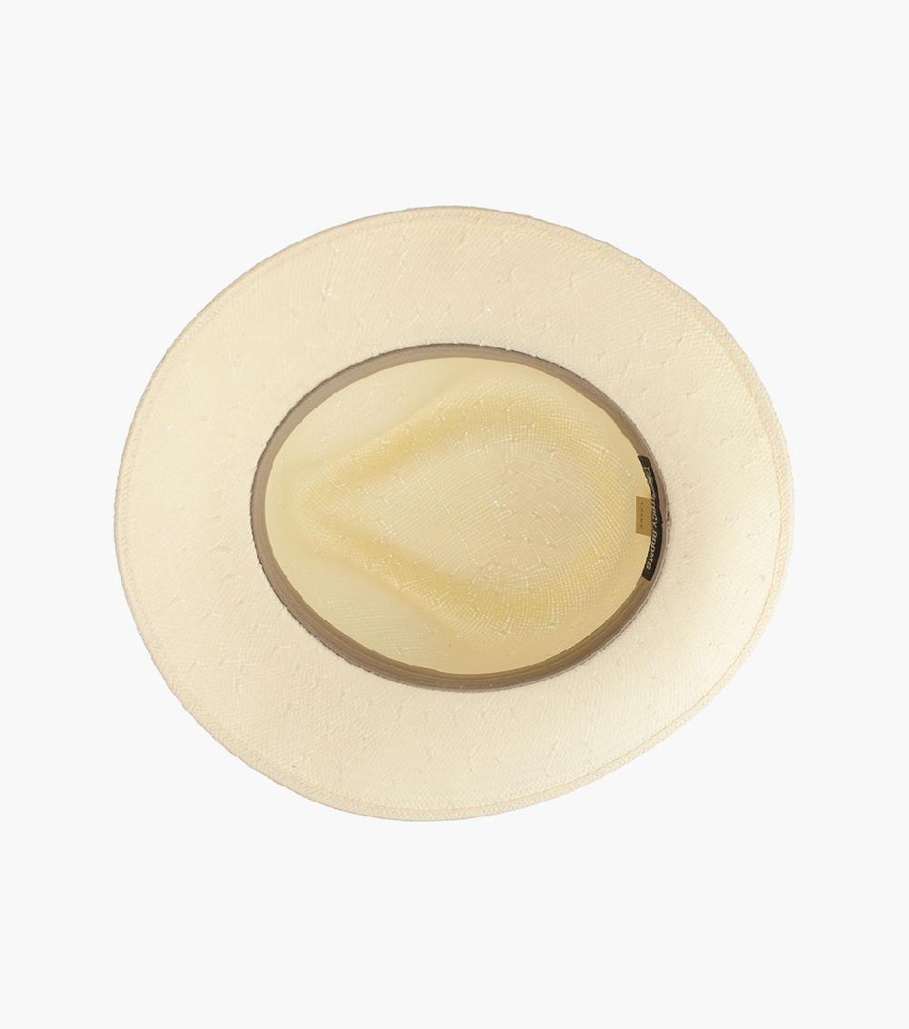 Stacy Adams Bennett Fedora Toyo Pinch Front Hat Men’s Hats