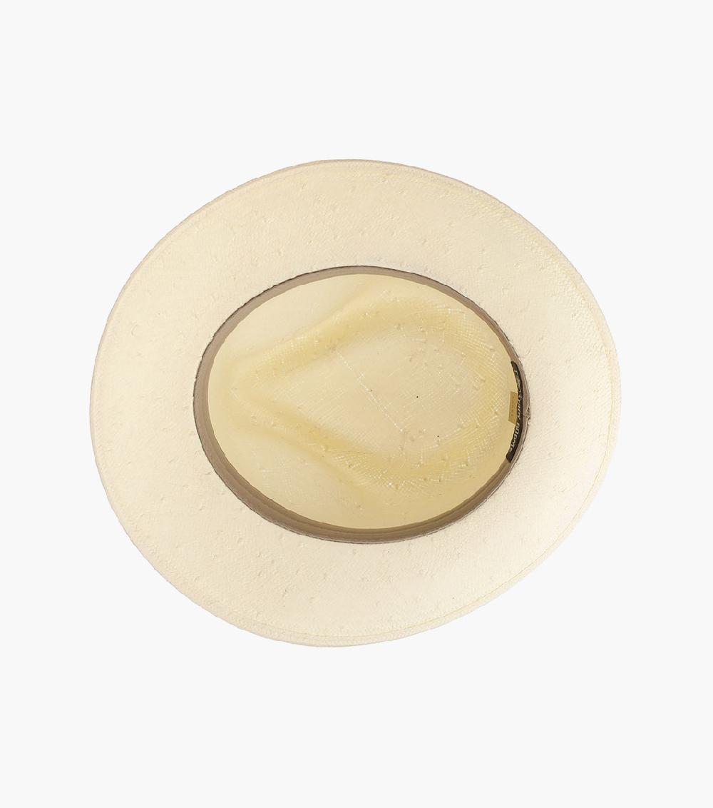 Stacy Adams Bennett Fedora Toyo Pinch Front Hat Men’s Hats