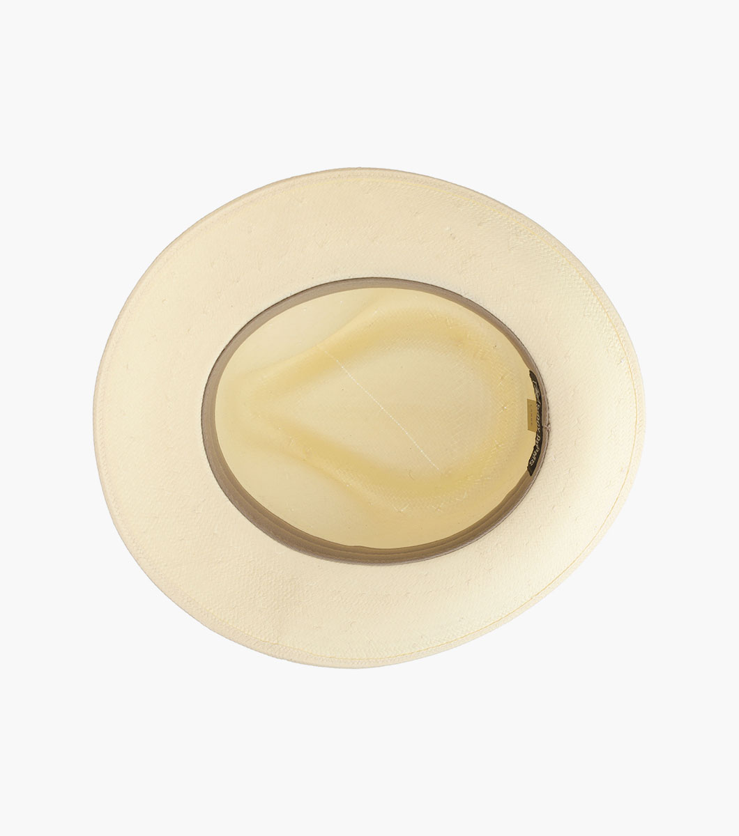 Stacy Adams Bennett Fedora Toyo Pinch Front Hat Men’s Hats