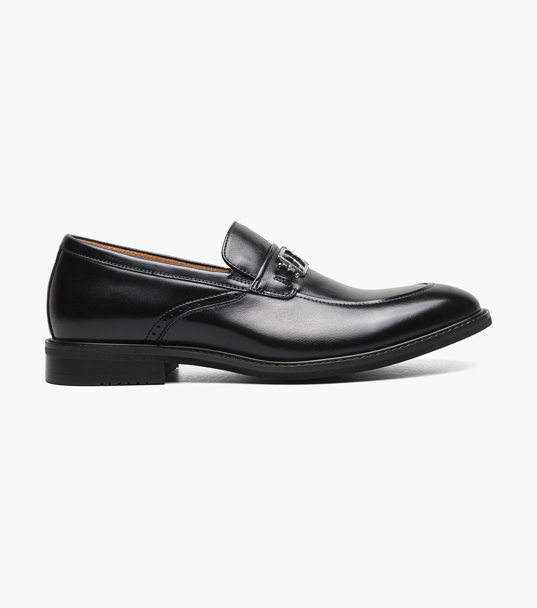 Stacy Adams Boyd Moc Toe Bit Slip On Men’s Dress Shoes