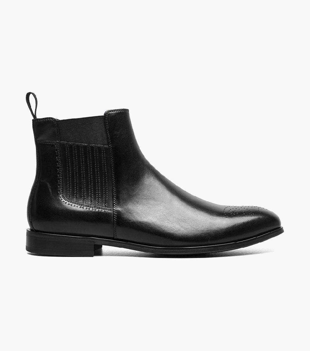 Stacy Adams Bradley Plain Toe Chelsea Boot Clearance Men’s Shoes