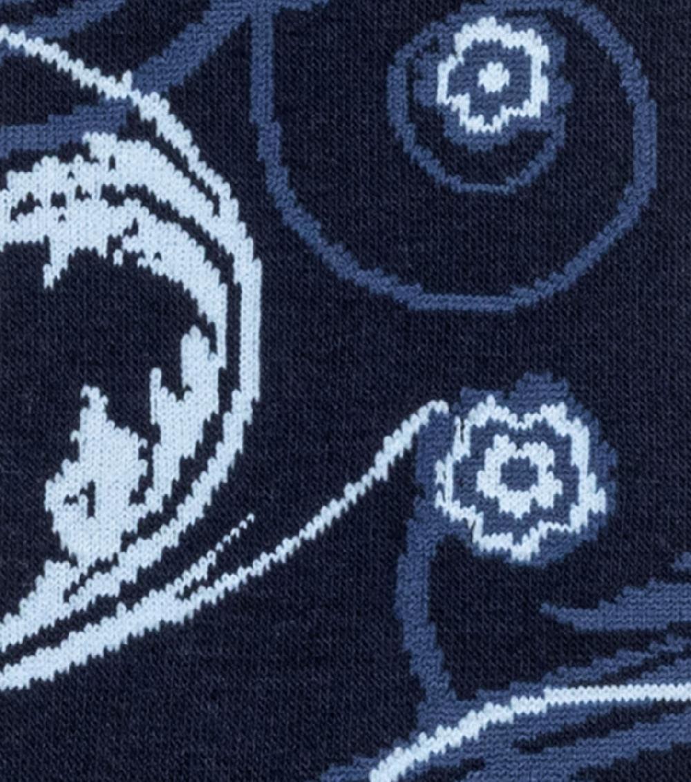 Stacy Adams Bright Floral Men's Crew Dress Sock Men’s Socks