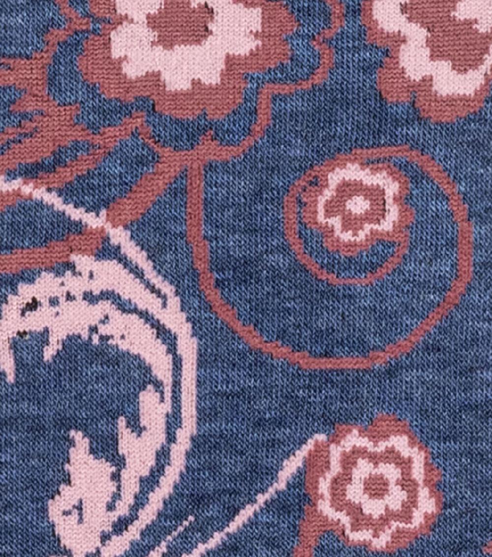 Stacy Adams Bright Floral Men's Crew Dress Sock Men’s Socks