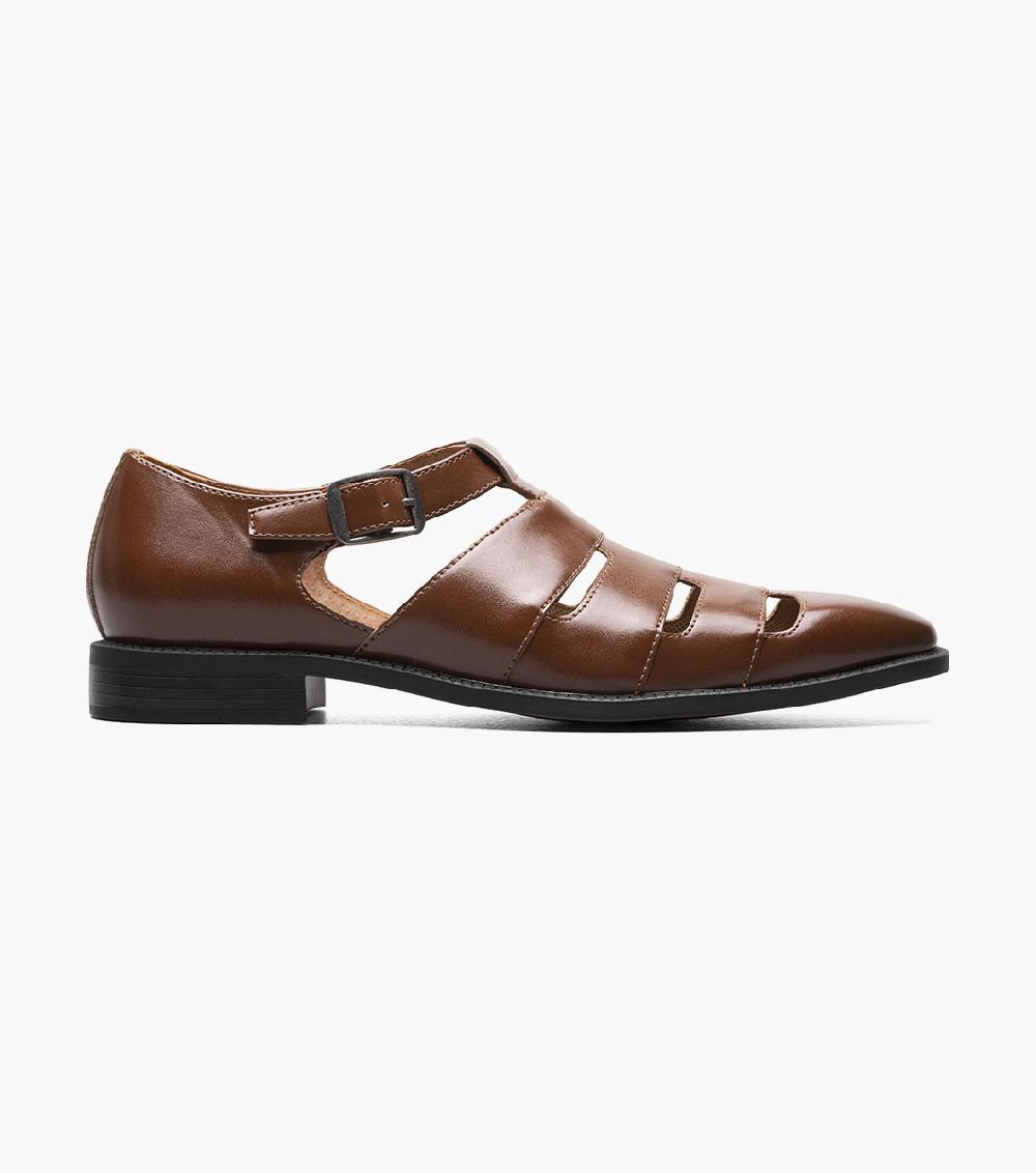 Stacy Adams Calderon Closed Toe City Sandal Clearance Men’s Shoes