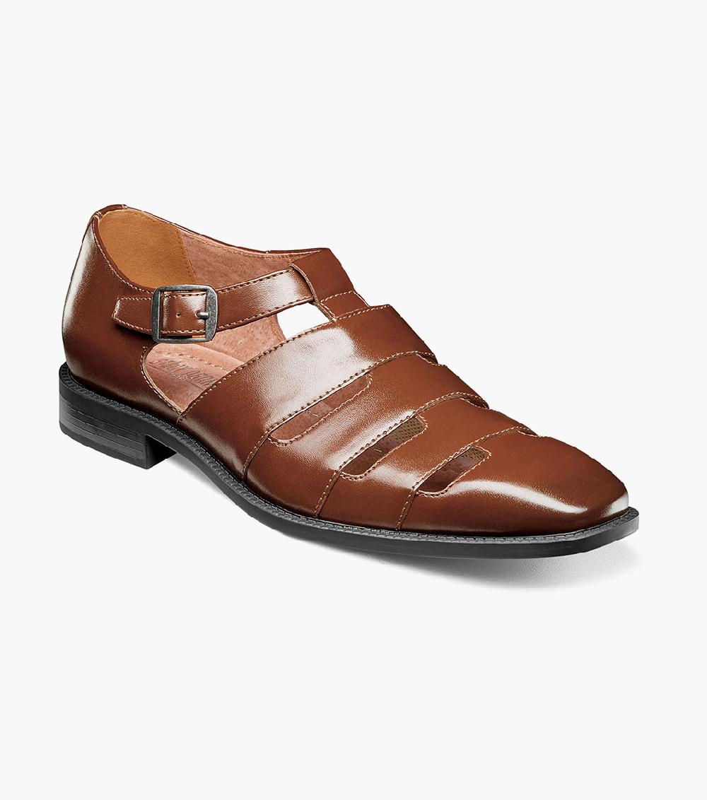 stacy adams Calderon Closed Toe City Sandal Clearance Men’s Shoes