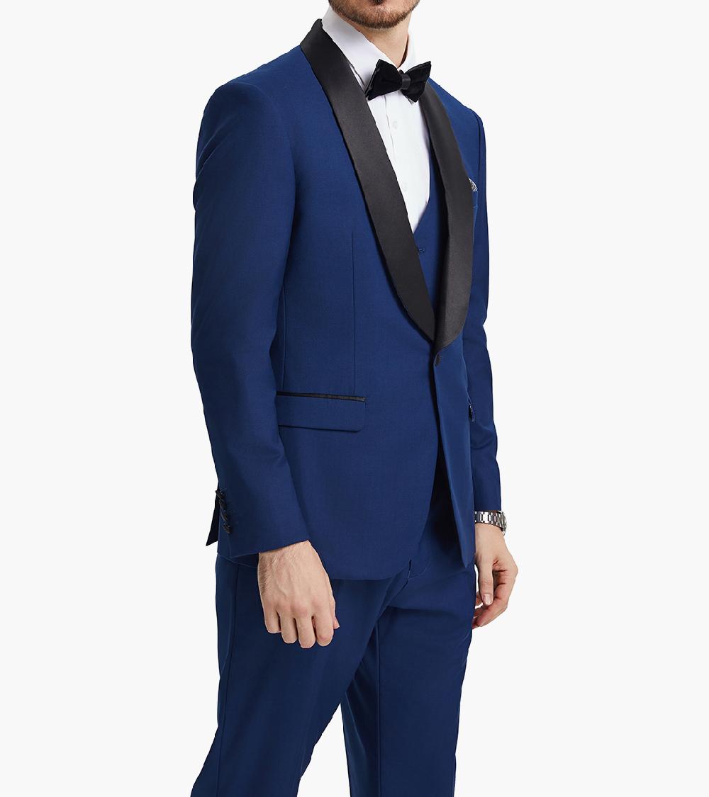 Stacy Adams Calloway 3 Piece Vested Tux Men’s Suits