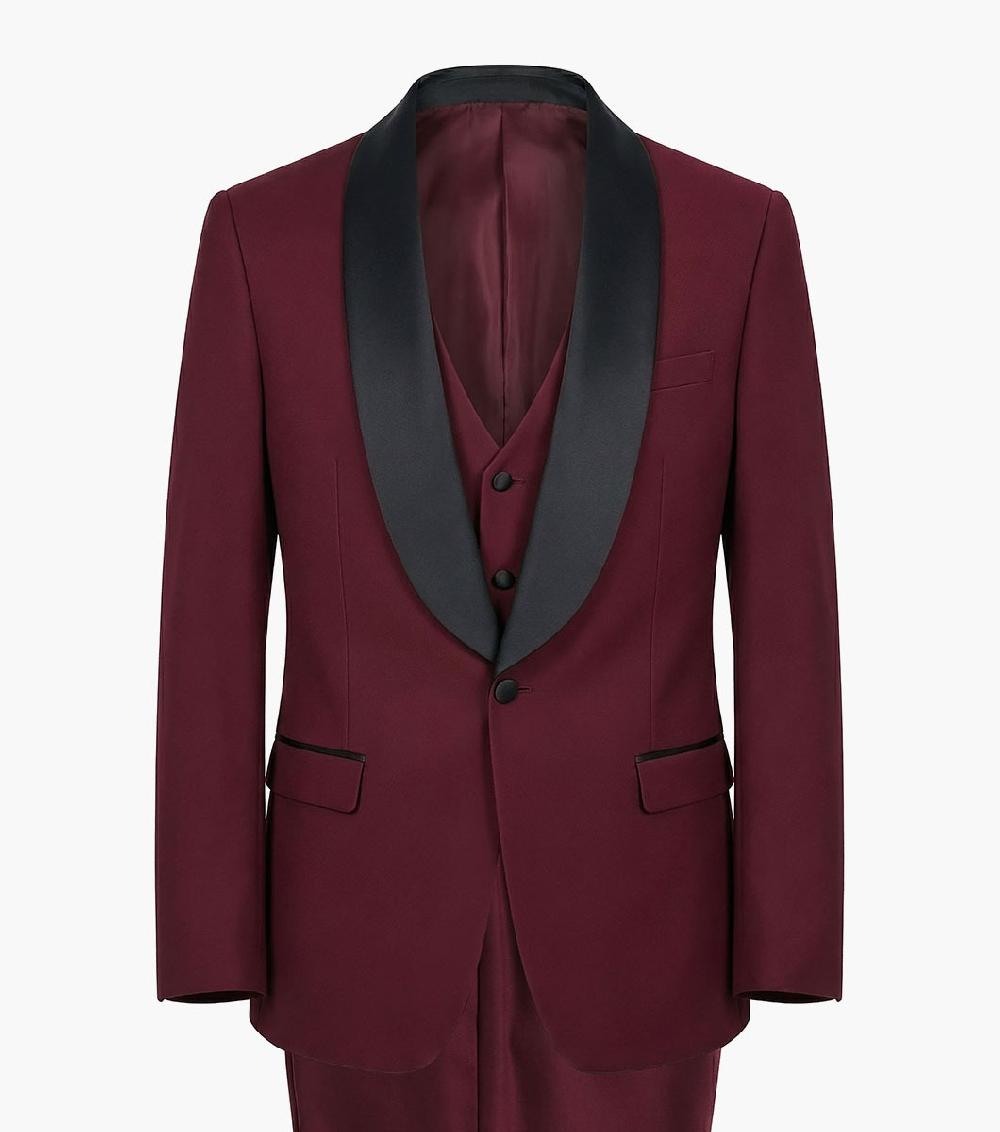 stacy adams Calloway 3 Piece Vested Tux Men’s Suits