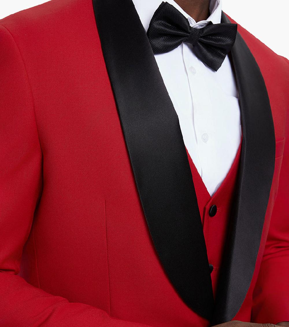 Stacy Adams Calloway 3 Piece Vested Tux Men’s Suits