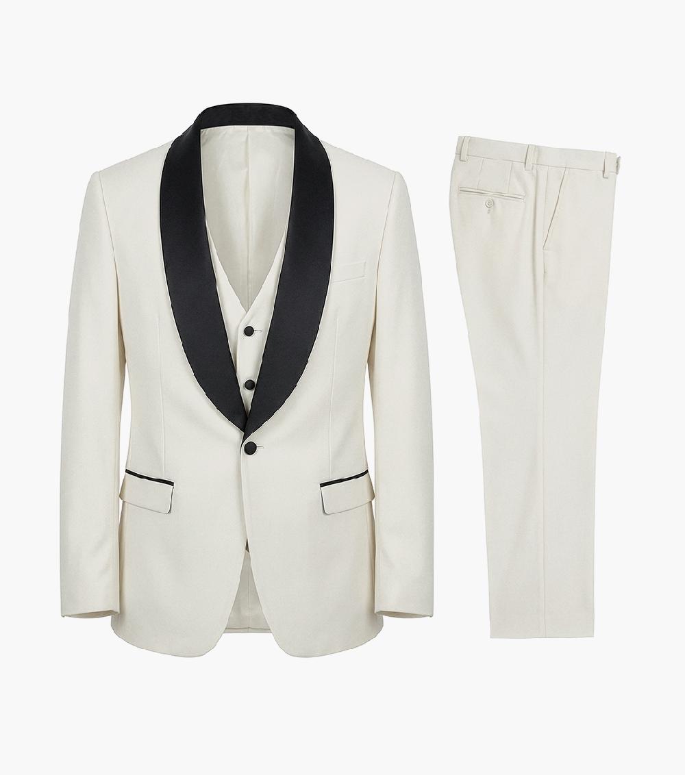 Stacy Adams Calloway 3 Piece Vested Tux Men’s Suits