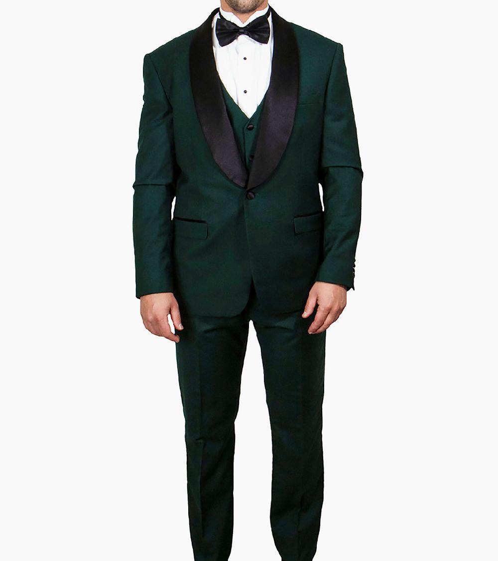 stacy adams Calloway 3 Piece Vested Tux Men’s Suits