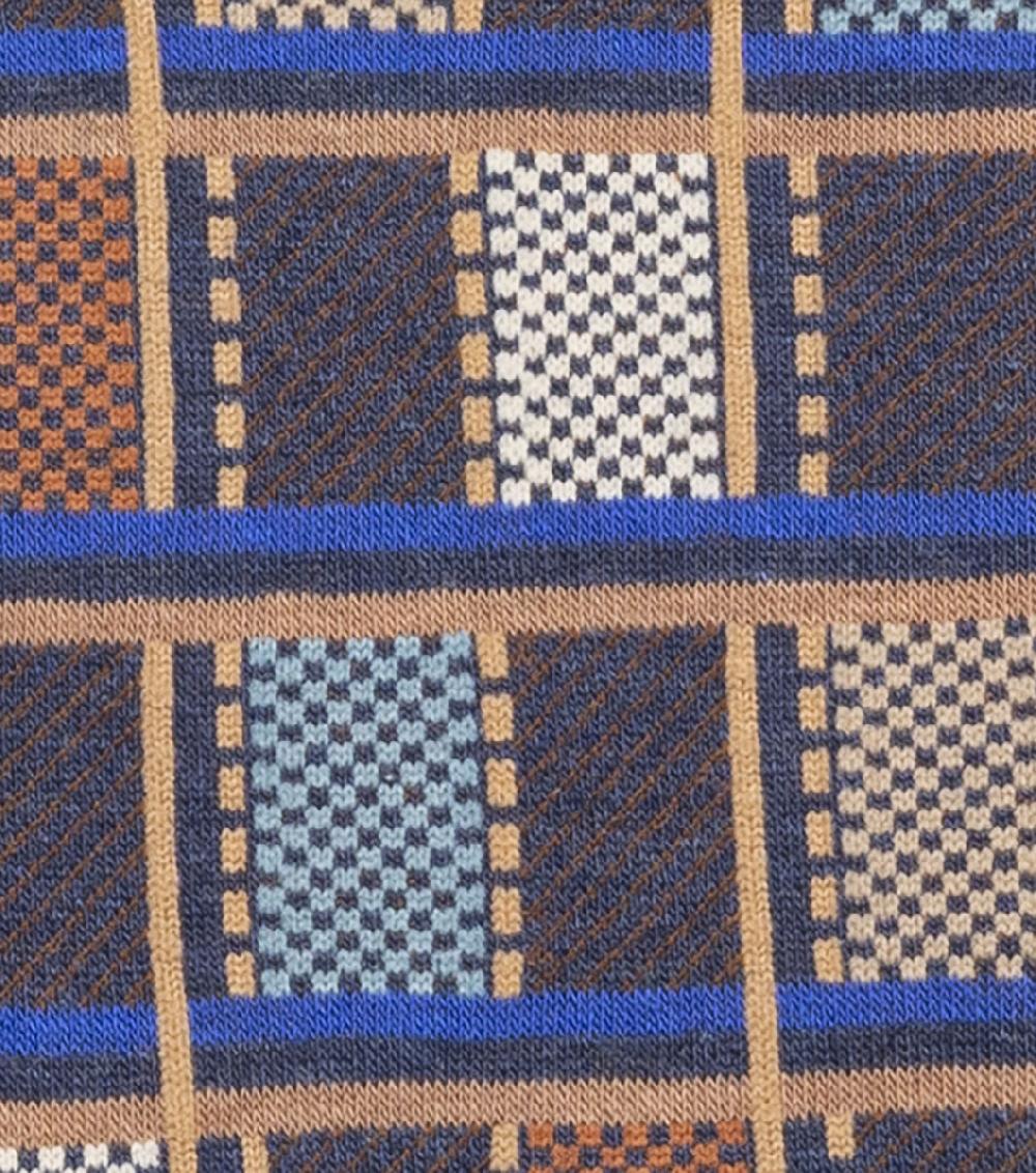 Stacy Adams Colorful Checks Men's Crew Dress Socks Men’s Socks