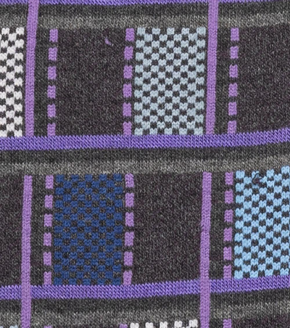 Stacy Adams Colorful Checks Men's Crew Dress Socks Men’s Socks