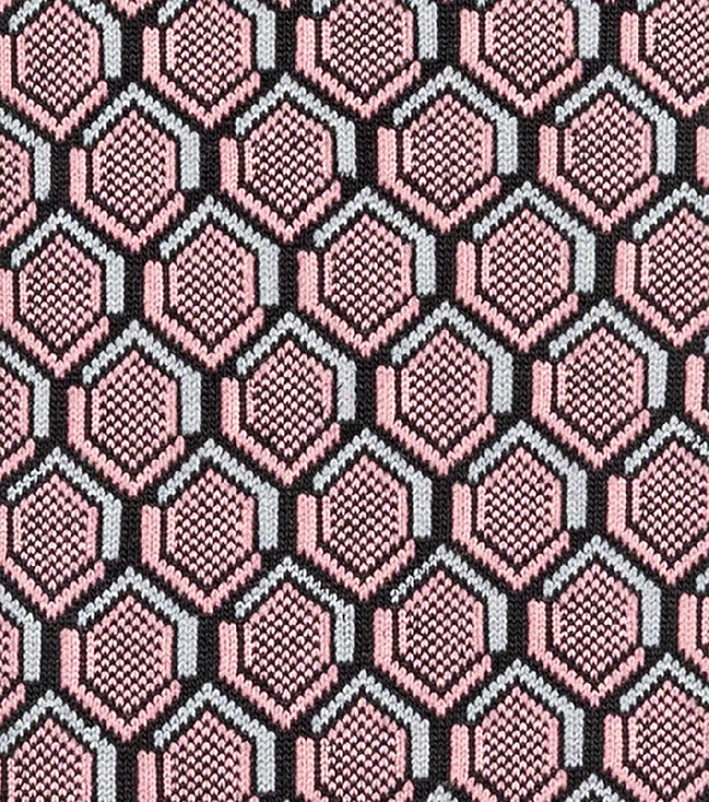 Stacy Adams Colorful Hexagons Men’s Crew Dress Sock Men’s Socks