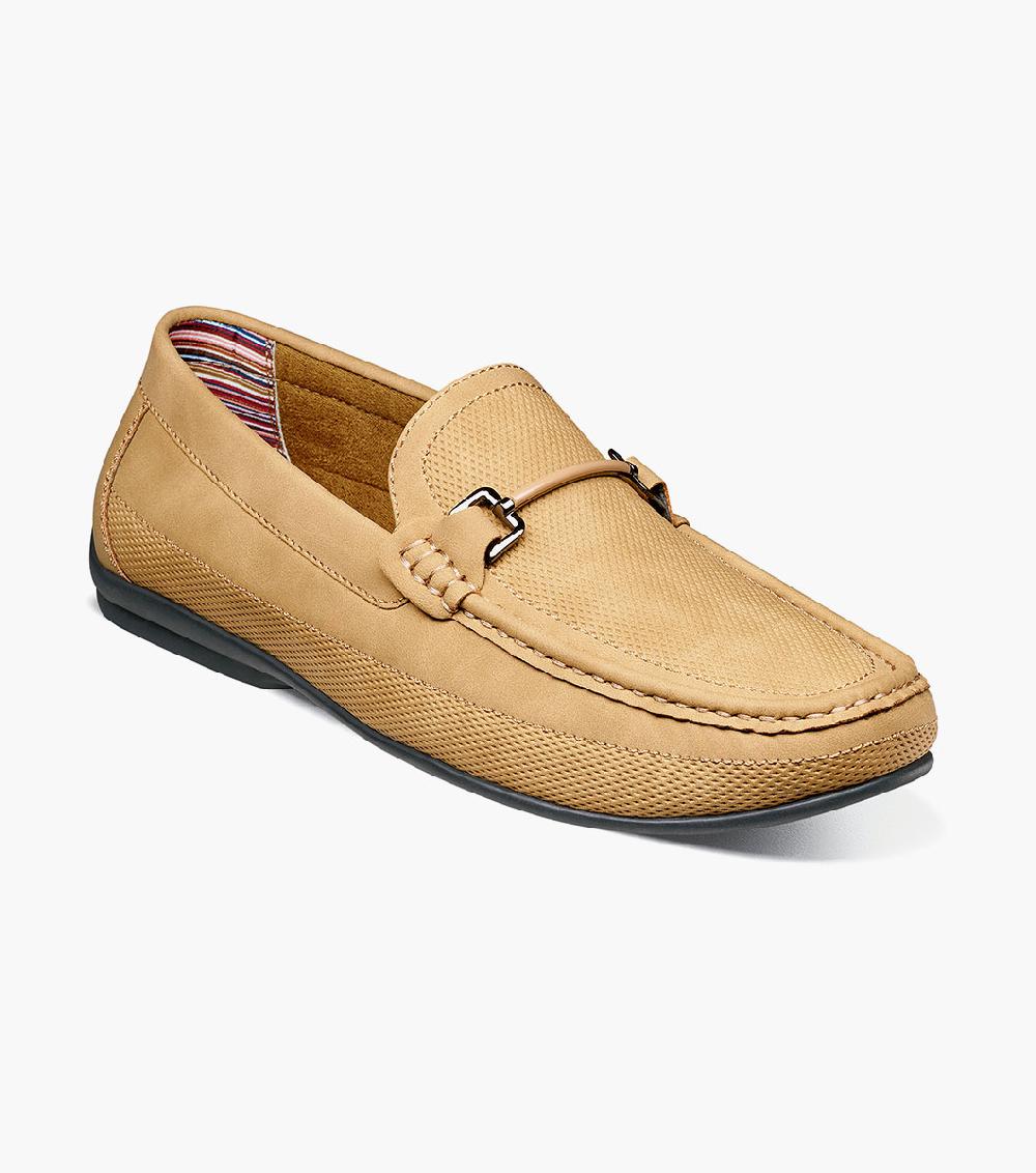 stacy adams Colton Moc Toe Bit Slip On Men’s Loafers & Slip Ons