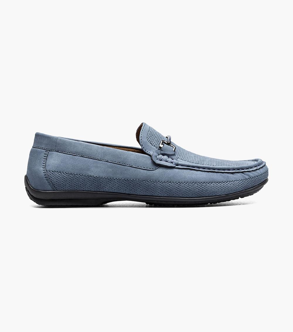 Stacy Adams Colton Moc Toe Bit Slip On Men’s Loafers & Slip Ons