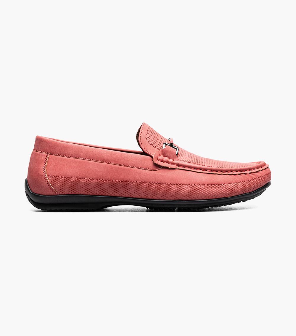 Stacy Adams Colton Moc Toe Bit Slip On Men’s Loafers & Slip Ons