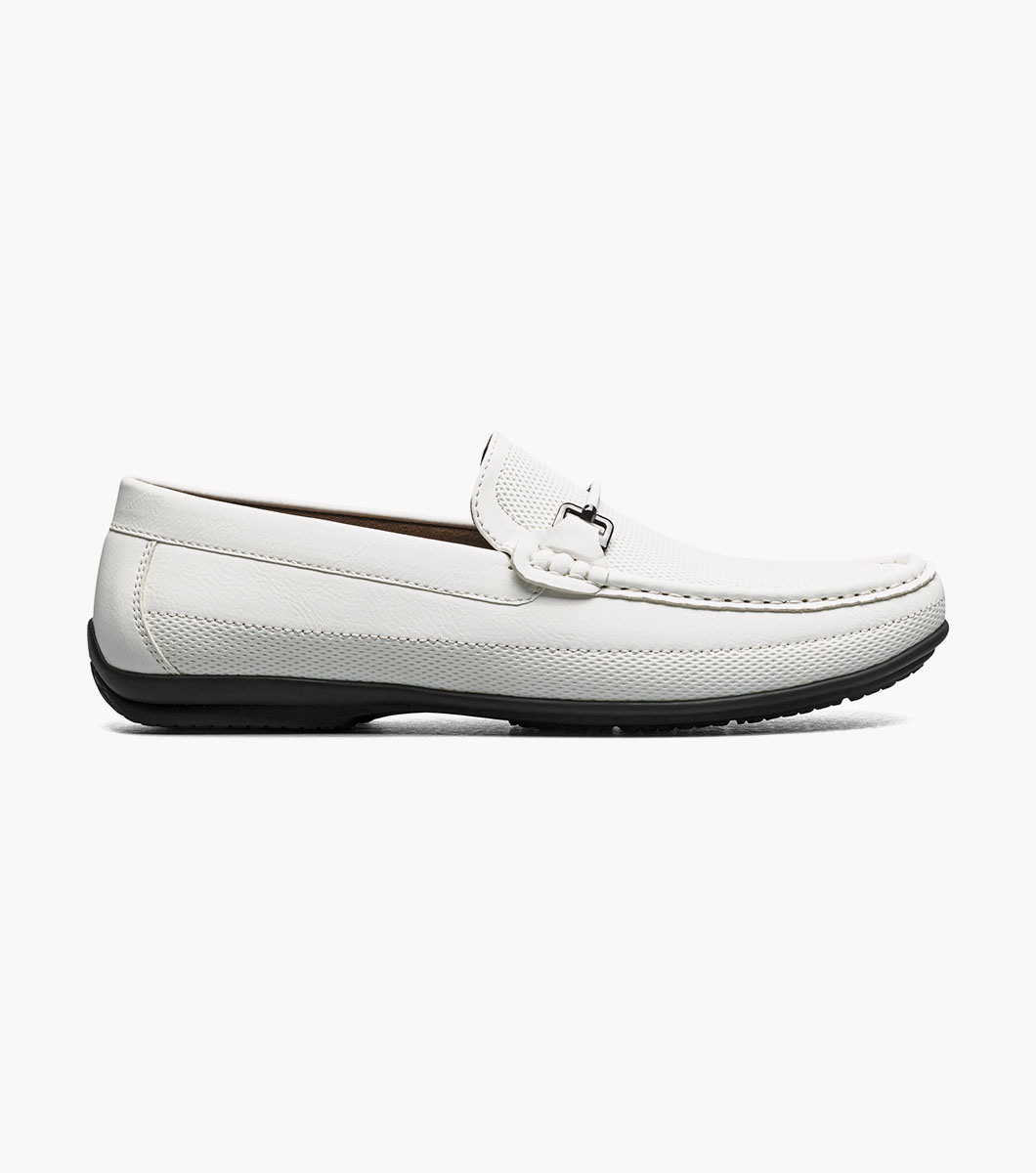 Stacy Adams Colton Moc Toe Bit Slip On Men’s Loafers & Slip Ons