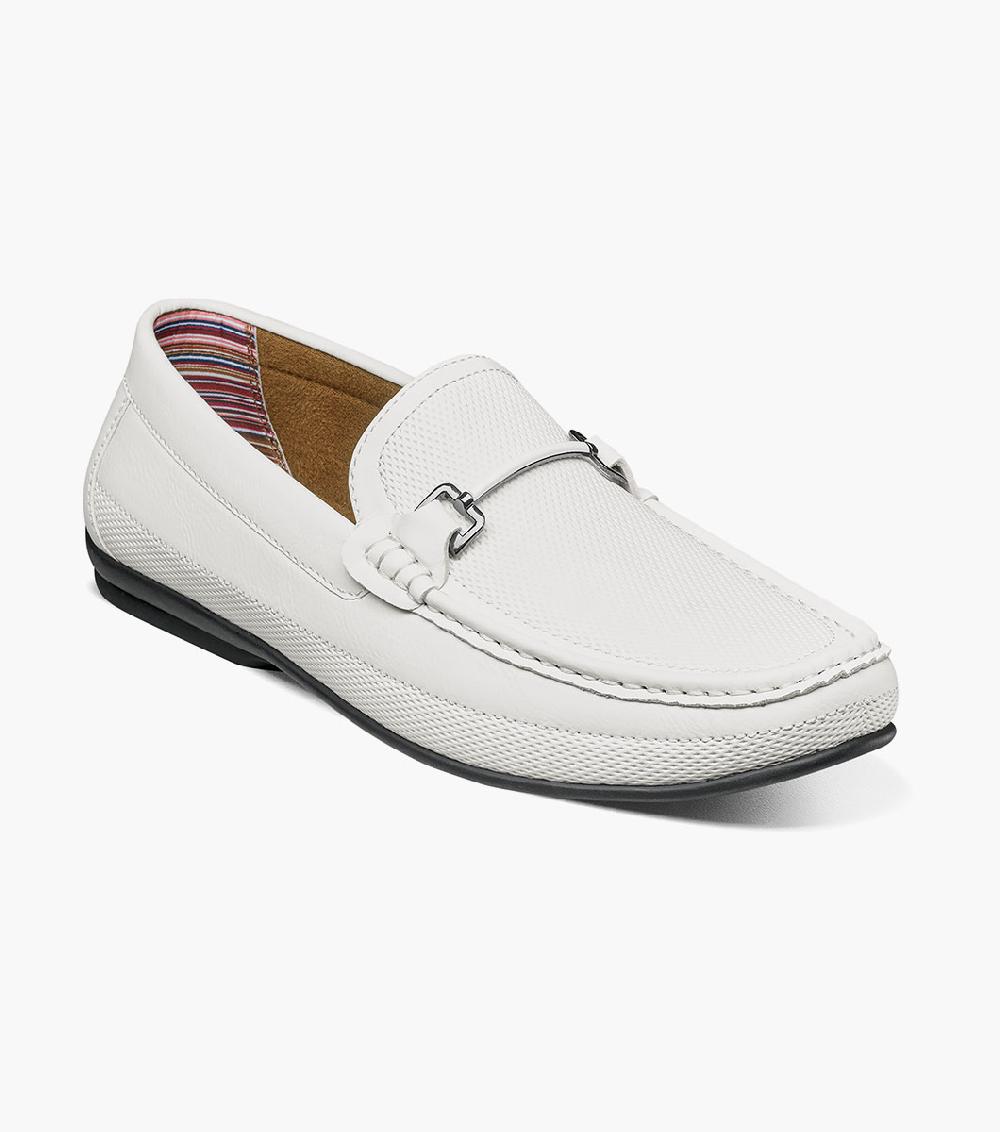 stacy adams Colton Moc Toe Bit Slip On Men’s Loafers & Slip Ons