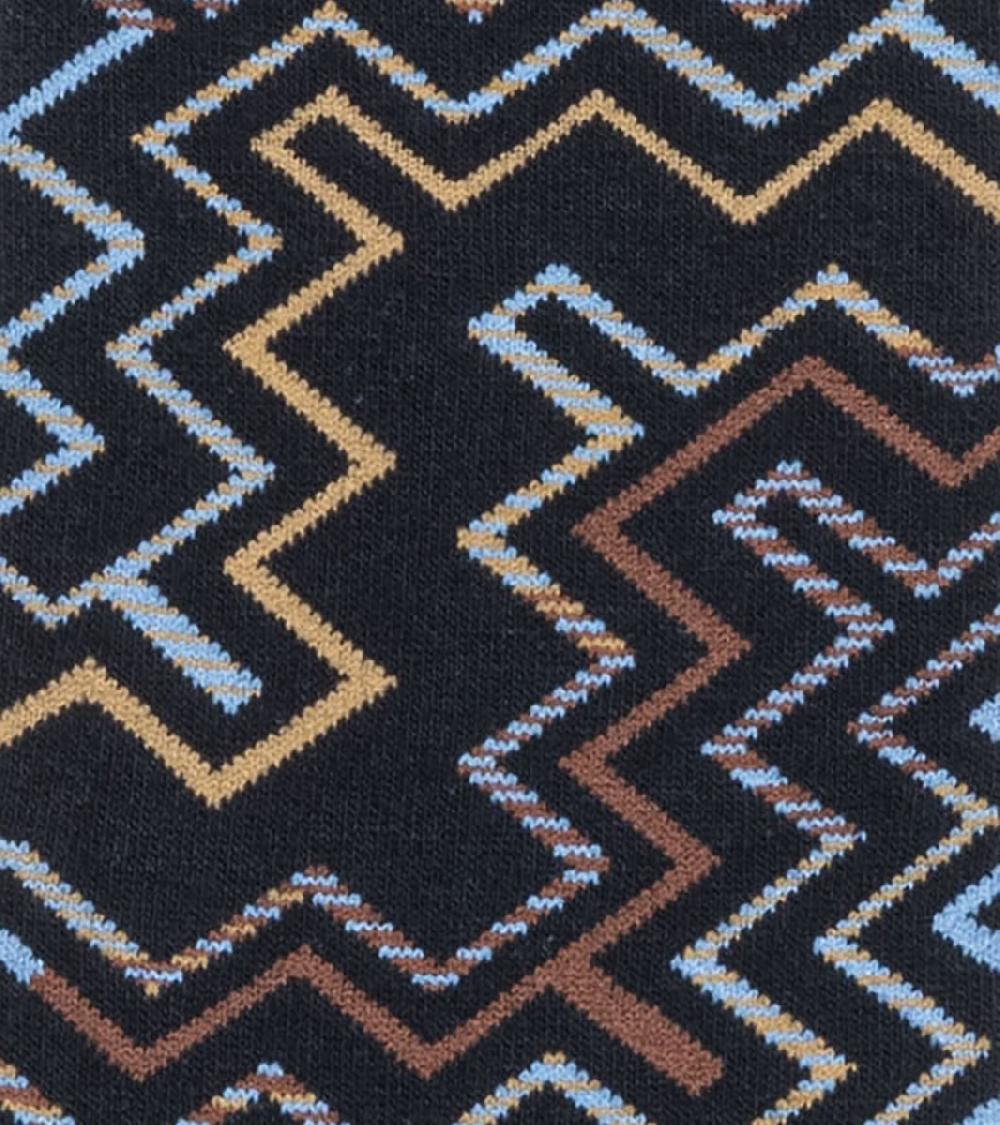 Stacy Adams Cool Lines Men's Crew Dress Sock Men’s Socks