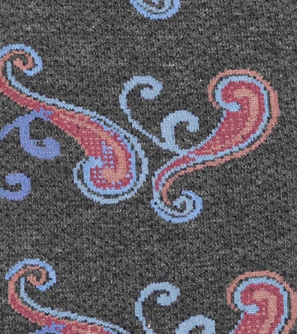 Stacy Adams Cool Paisley Men's Crew Dress Sock Men’s Socks