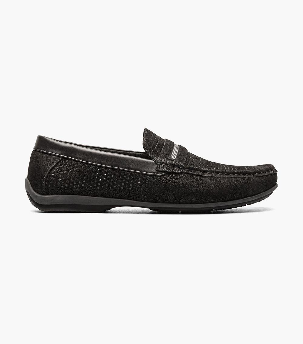 Stacy Adams Corby Moc Toe Saddle Slip On Men’s Casual Shoes